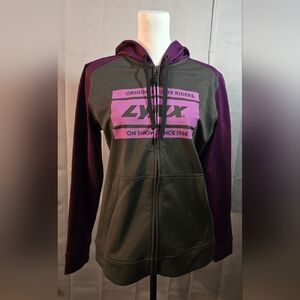 Ladies Lynx Signature Zip Hoodie Size Medium